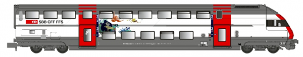 鉄道模型 HOBBYTRAIN SBB IC2000 Starbucks HOBBYTRAIN SBB IC2000 - 鉄道模型購入日記
